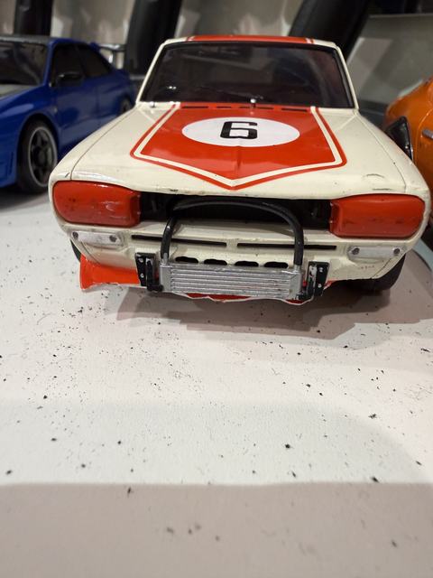 A number 6 Hakosuka Skyline RC body