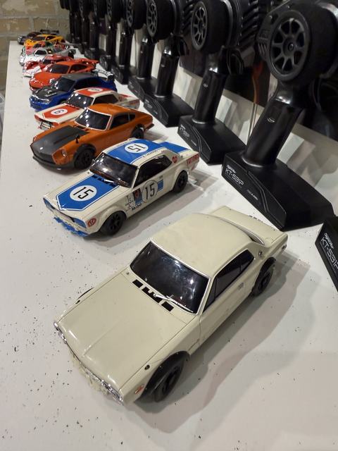 The Life Shop RC collection lined up on the shelf