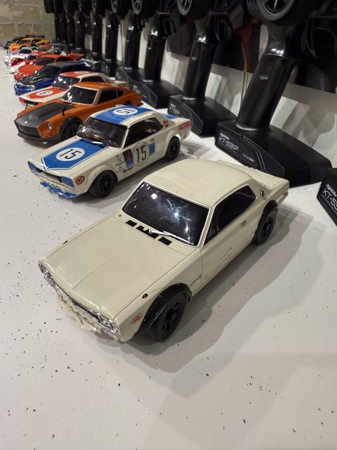 The RC collection with a Skyline in the foreground