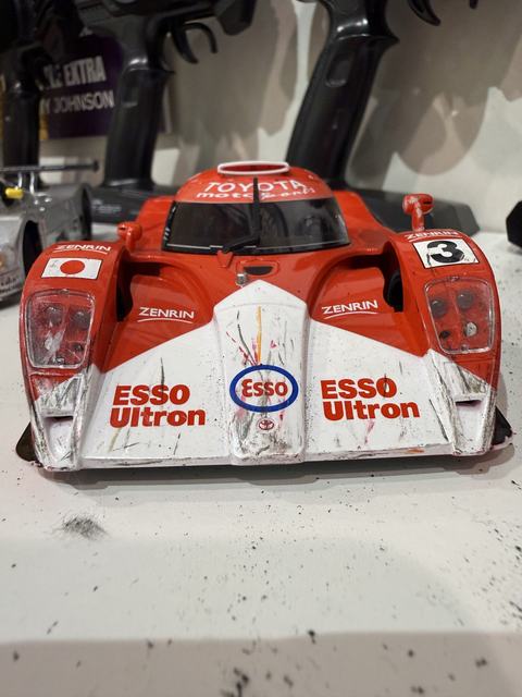 The Esso Ultron Toyota number 3 Le Mans RC body